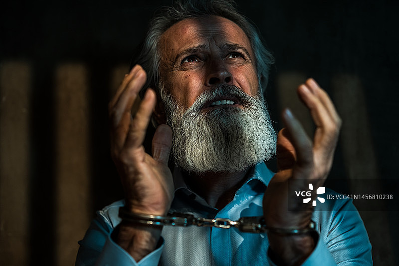 被捕的商人图片素材