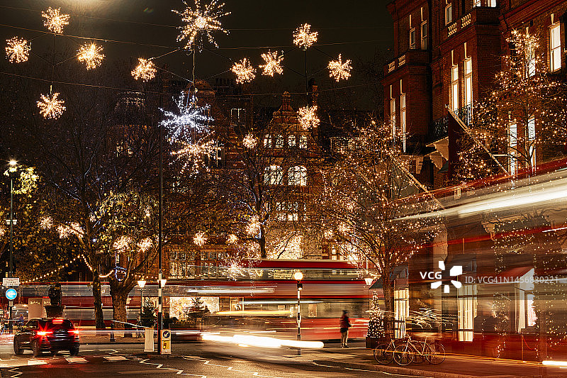 伦敦的圣诞节图片素材