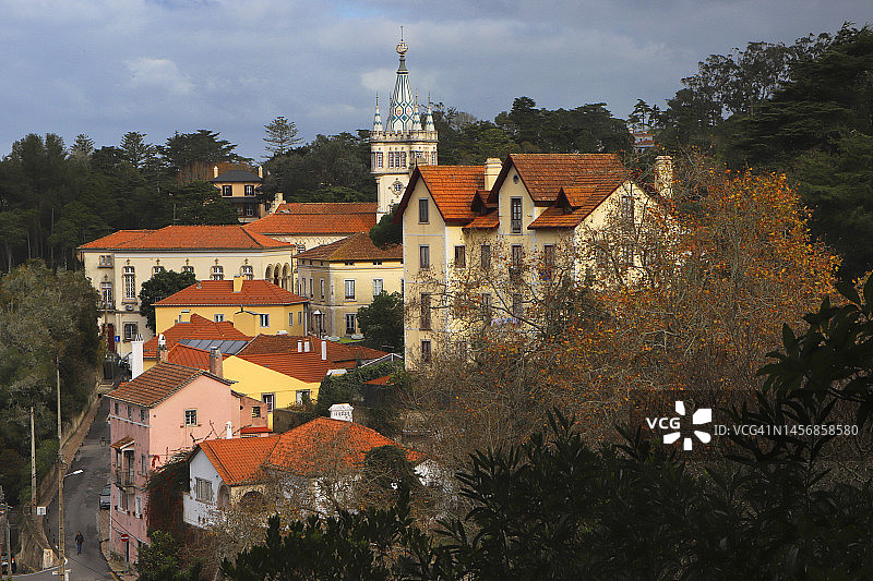 葡萄牙辛特拉的历史住宅图片素材