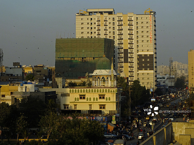 萨达尔街区交通图片素材