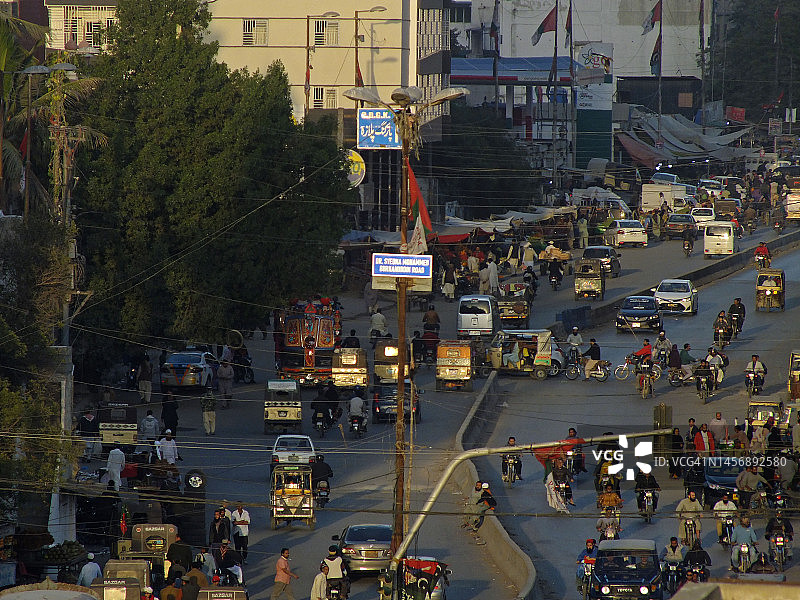 萨达尔街区交通图片素材