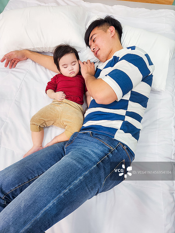 单亲父亲概念图片素材