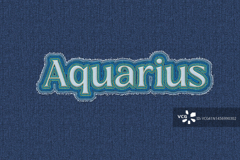 水瓶座星座图片素材