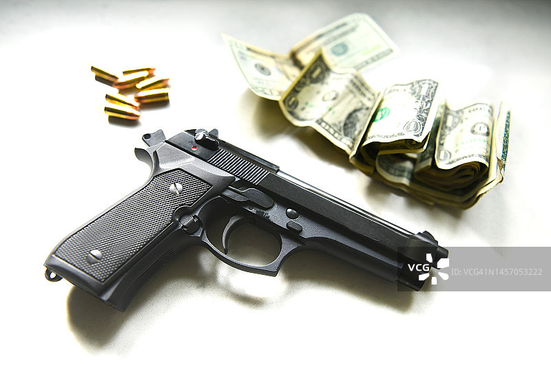 雇佣枪手图片素材