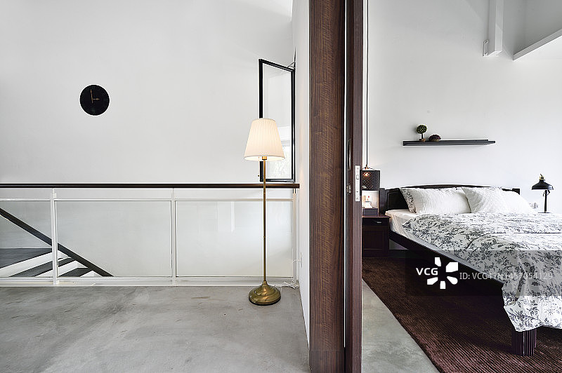 公寓和卧室分割图图片素材