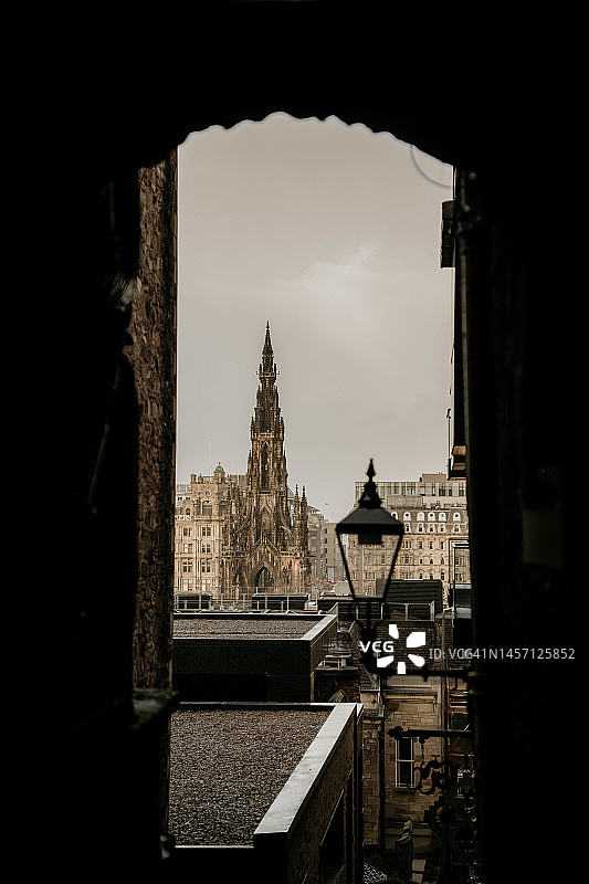 爱丁堡小巷的照片图片素材