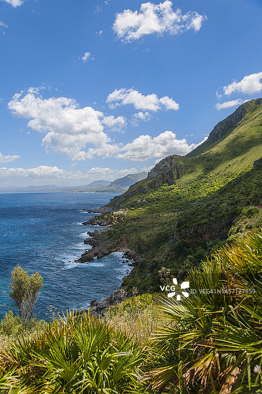 西西里岛津加罗自然保护区图片素材