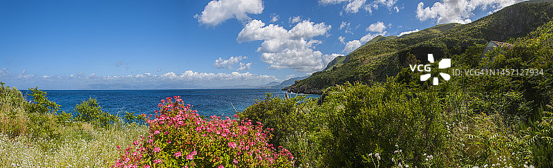 西西里岛津加罗自然保护区图片素材