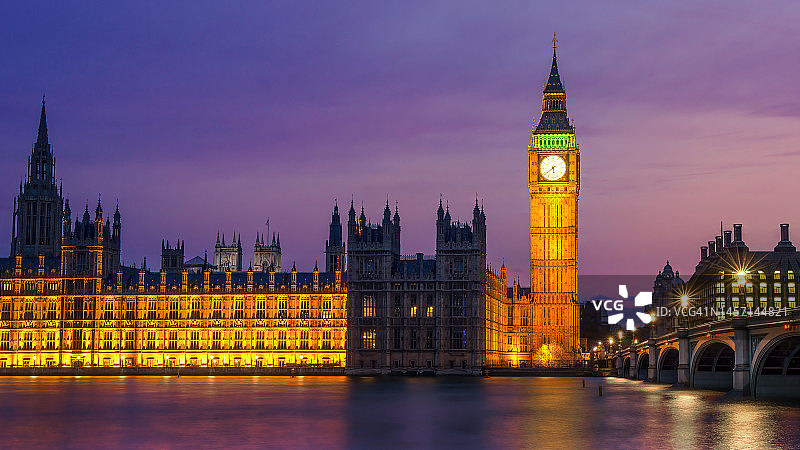 英国伦敦威斯敏斯特宫图片素材