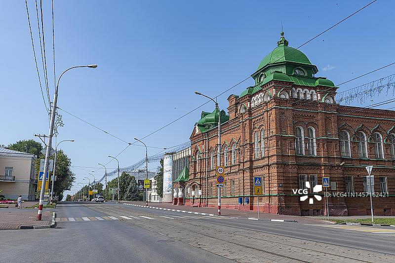 俄罗斯乌里扬诺夫斯克老城图片素材