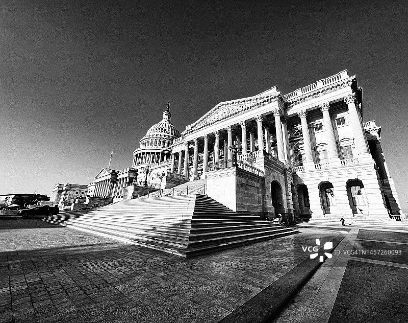 华盛顿特区国会大厦图片素材