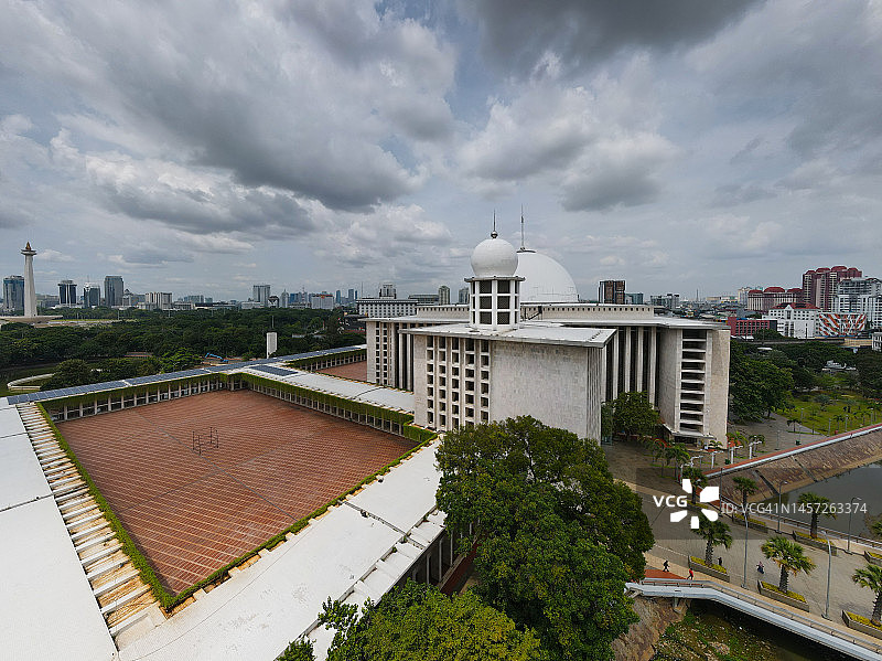 雅加达独立清真寺图片素材