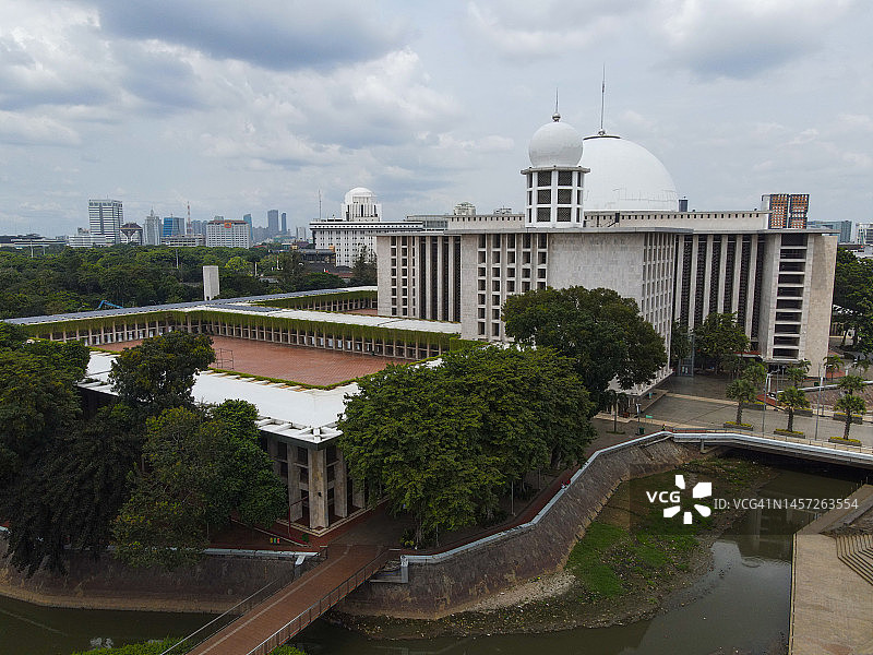 雅加达独立清真寺图片素材