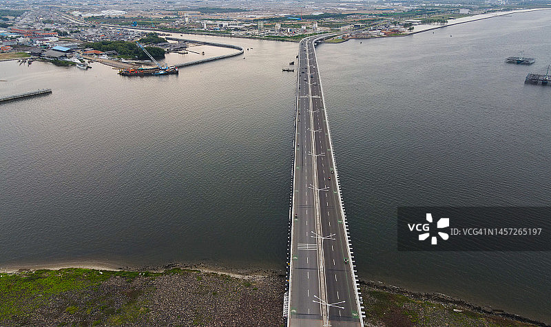 雅加达PIK海滩，印度尼西亚图片素材