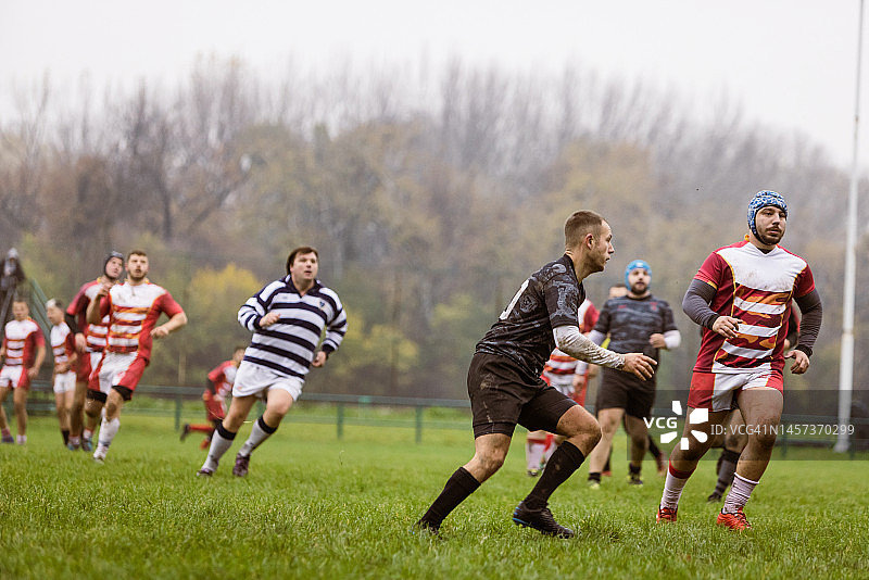 橄榄球比赛图片素材