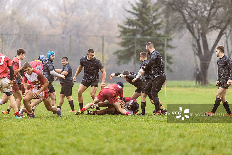 橄榄球比赛图片素材