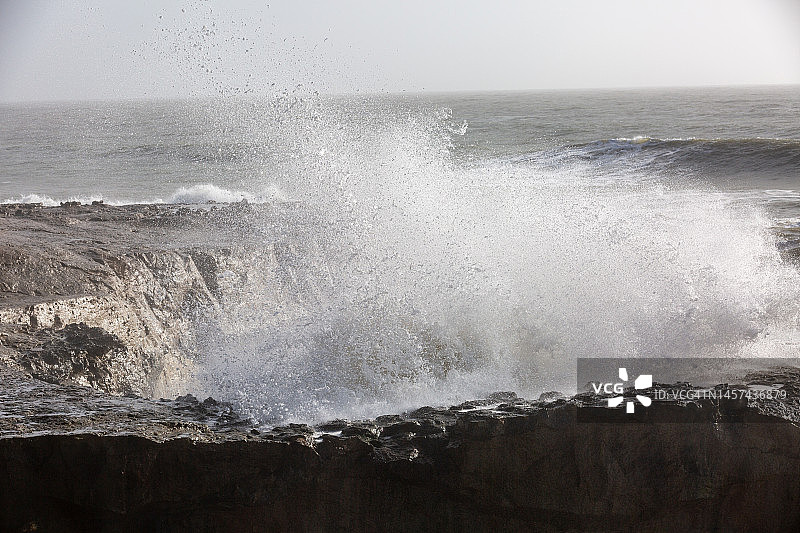 2023年1月圣克鲁斯洪水图片素材