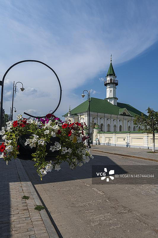 鞑靼斯坦老城区，联合国教科文组织遗址，俄罗斯喀山图片素材