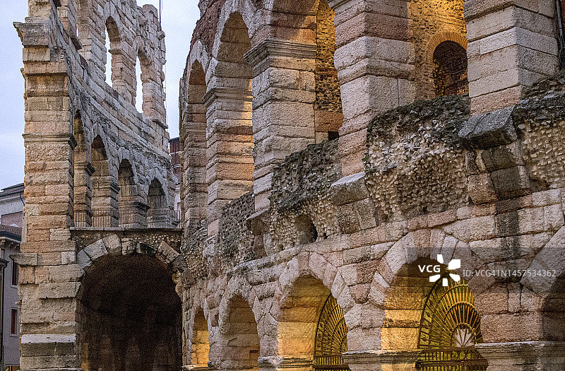 意大利维罗纳竞技场图片素材