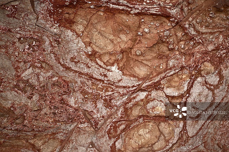 红色岩层全画幅景观图片素材