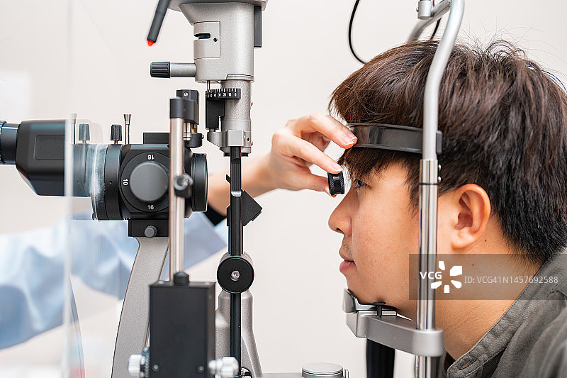 眼科检查图片素材