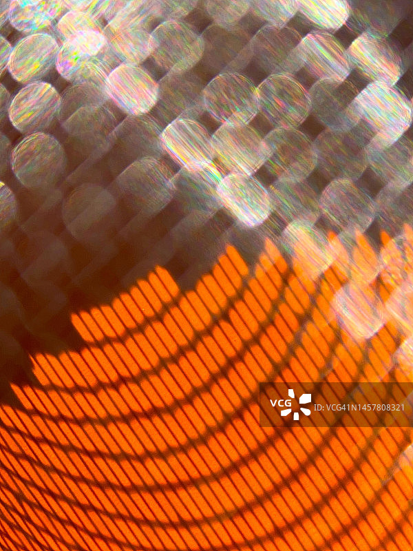 抽象橙色闪光图案图片素材