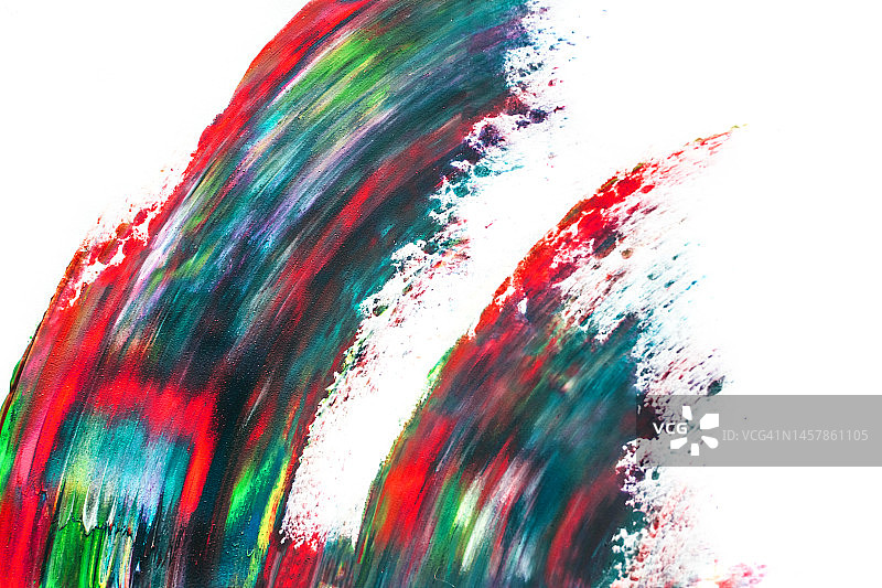 明亮的抽象背景白色纸上的油画艺术图片素材