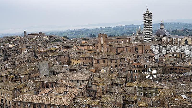 意大利锡耶纳大教堂景观图片素材