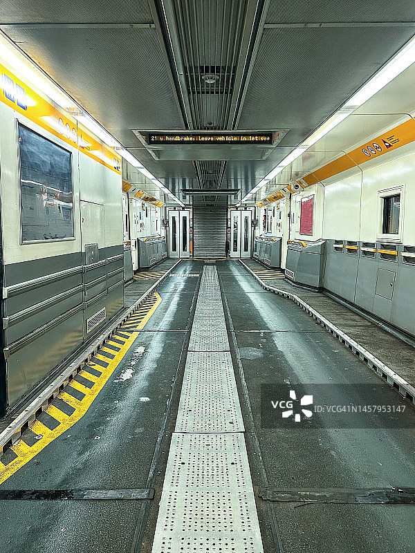 空车厢内部景观图片素材