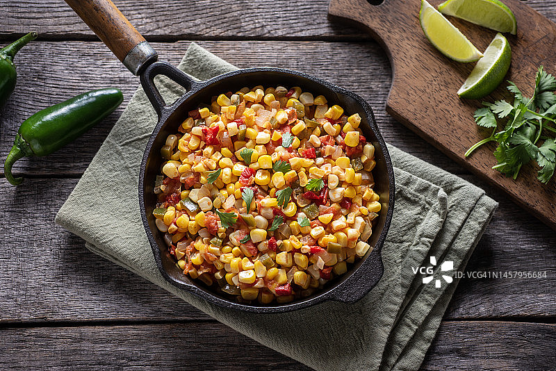 节日玉米沙拉图片素材