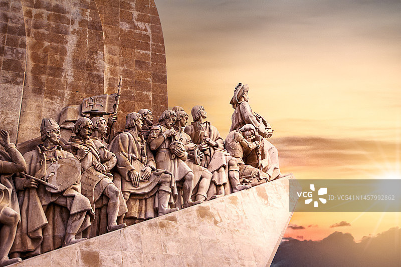 大发现纪念碑，葡萄牙里斯本图片素材