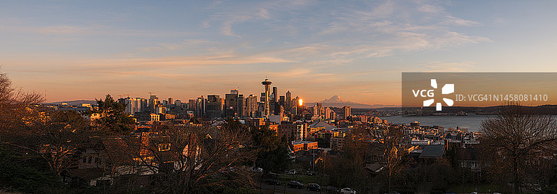西雅图的天空图片素材
