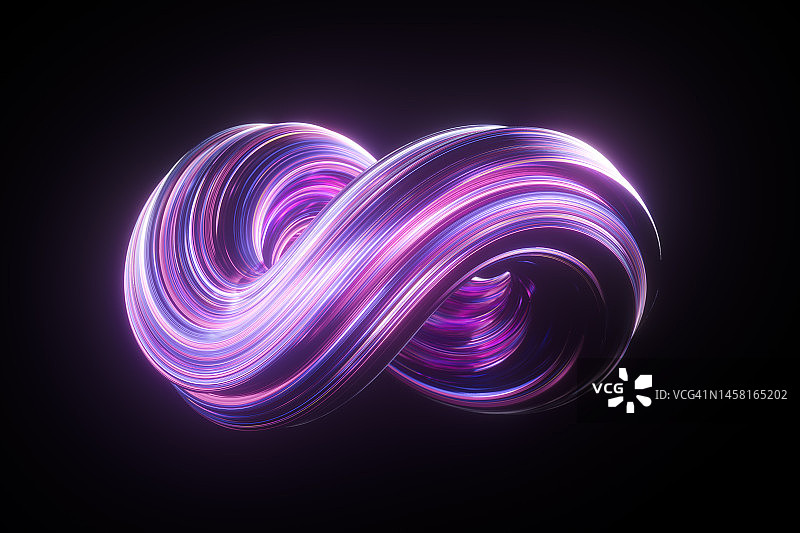 彩色无限符号图片素材