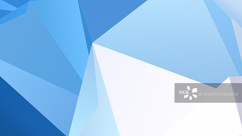蓝 light blue 色抽象几何三角形背景图片素材
