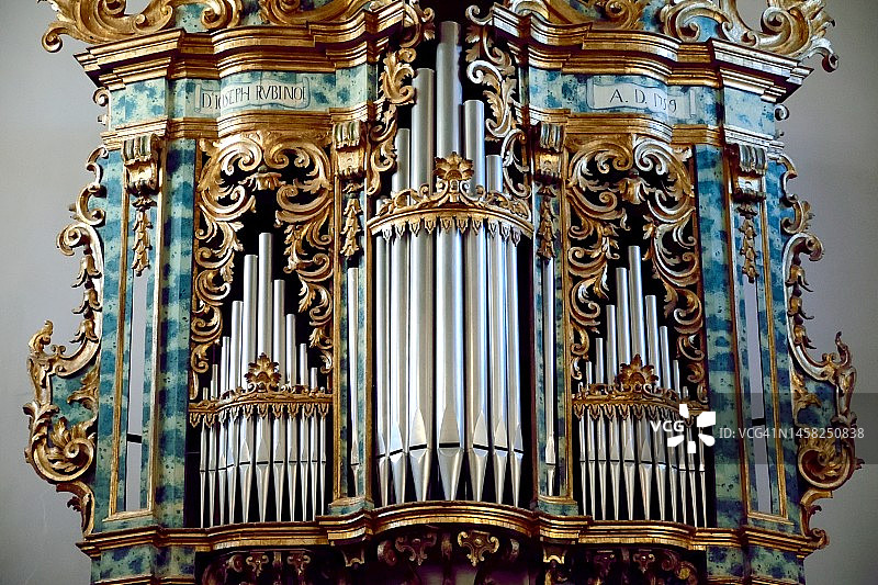 巴洛克风格教堂图片素材