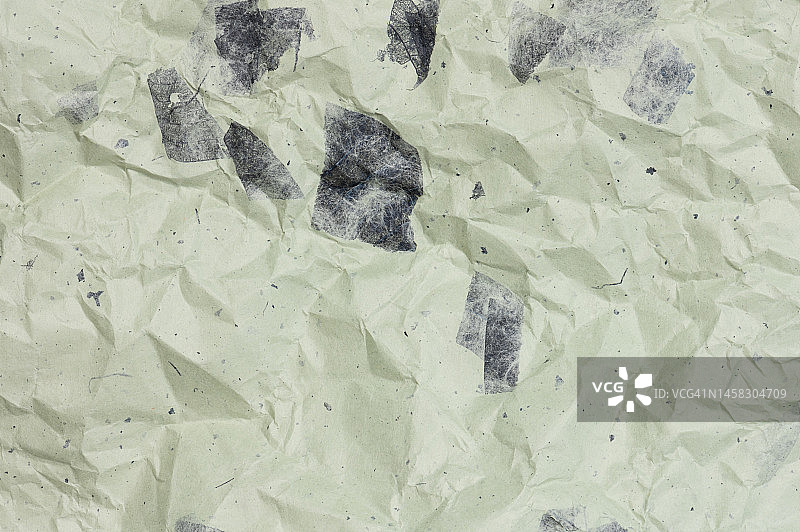 皱巴巴的桑蚕纸纹理背景图片素材