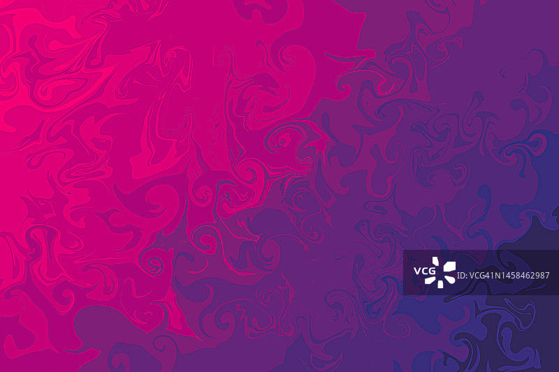 抽象梦幻粉紫品红波浪背景图片素材