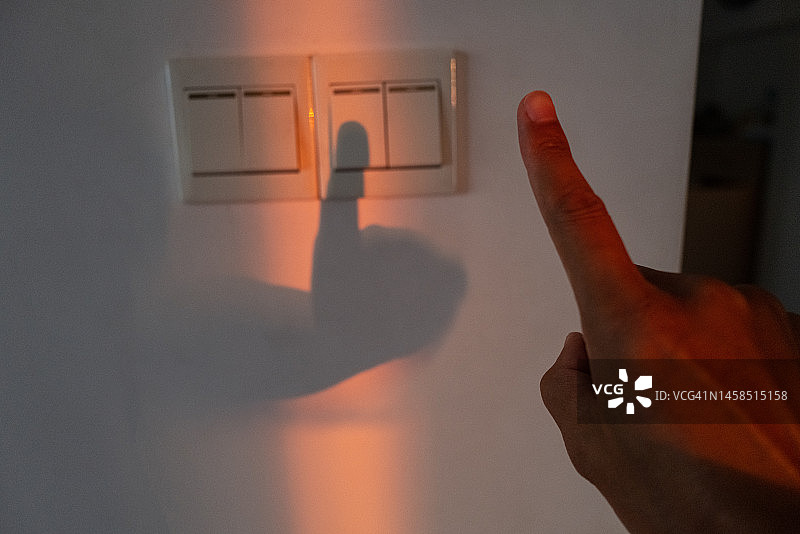 手触摸控制面板，光效图片素材