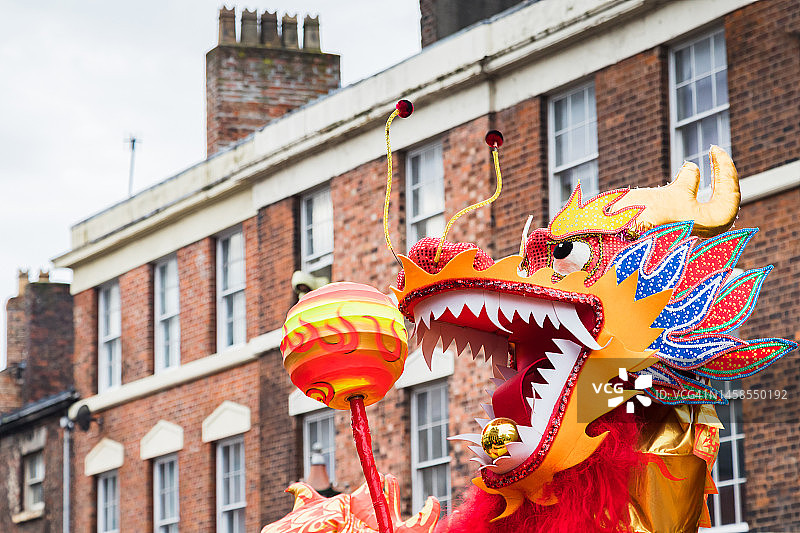 舞龙特写图片素材