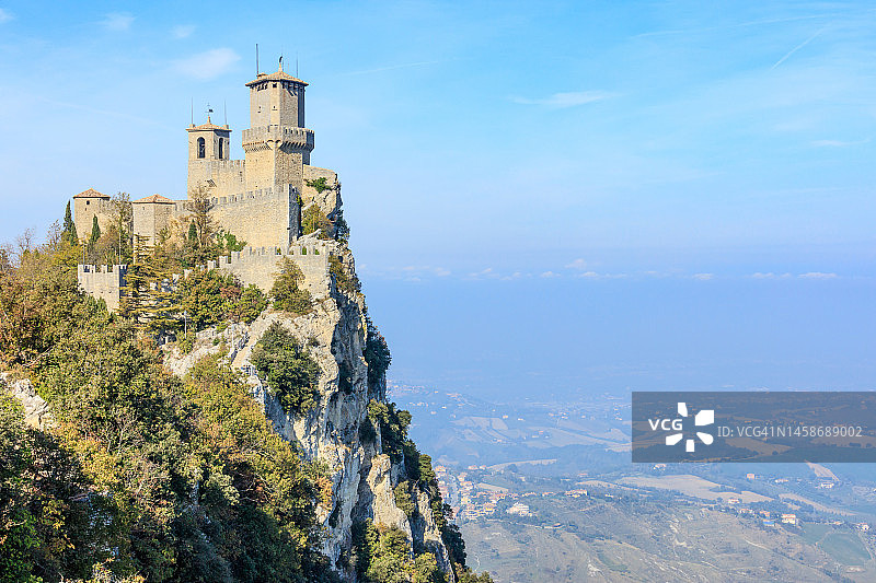 圣马力诺的第一座塔：瓜伊塔塔图片素材