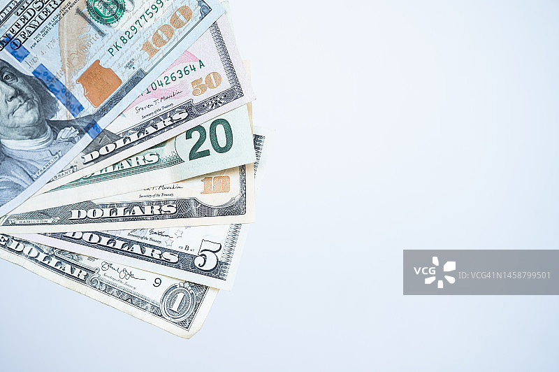 各种美元纸币图片素材