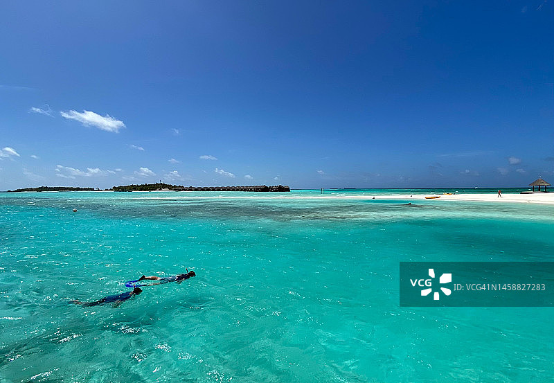 练习浮潜图片素材