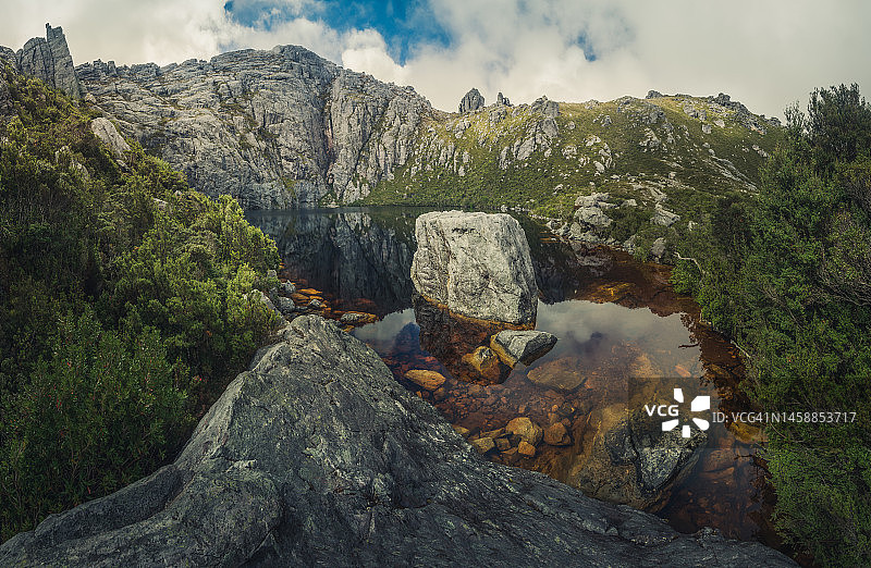 西部亚瑟山脉图片素材