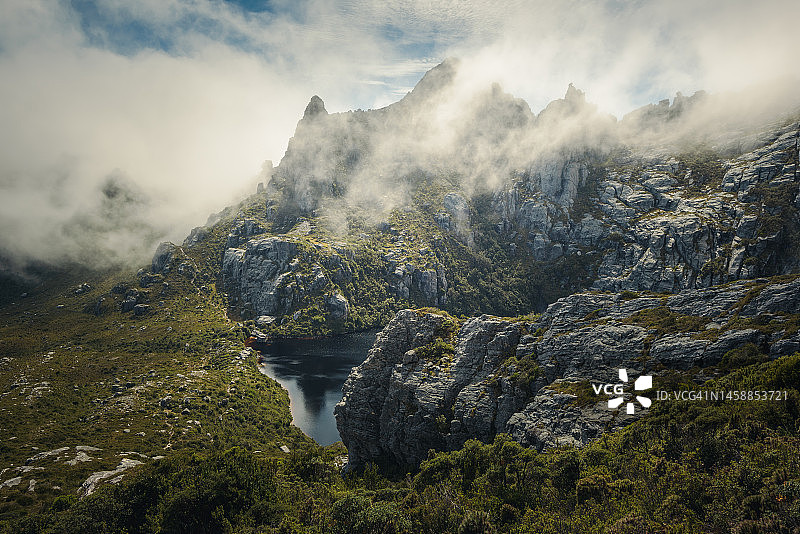 西部亚瑟山脉图片素材