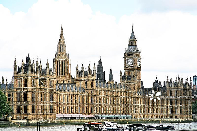 英国伦敦议会大厦图片素材