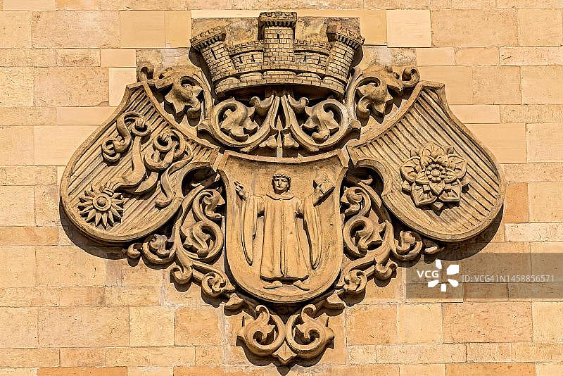 德国巴伐利亚上巴伐利亚行政区达豪、慕尼黑和罗森海姆市徽章图片素材