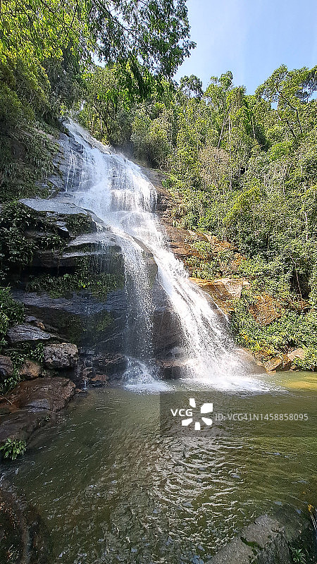 陶奈瀑布图片素材