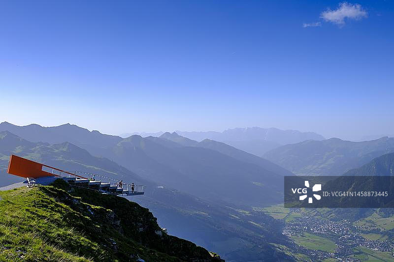 奥地利萨尔茨堡施图伯科格尔观景台图片素材