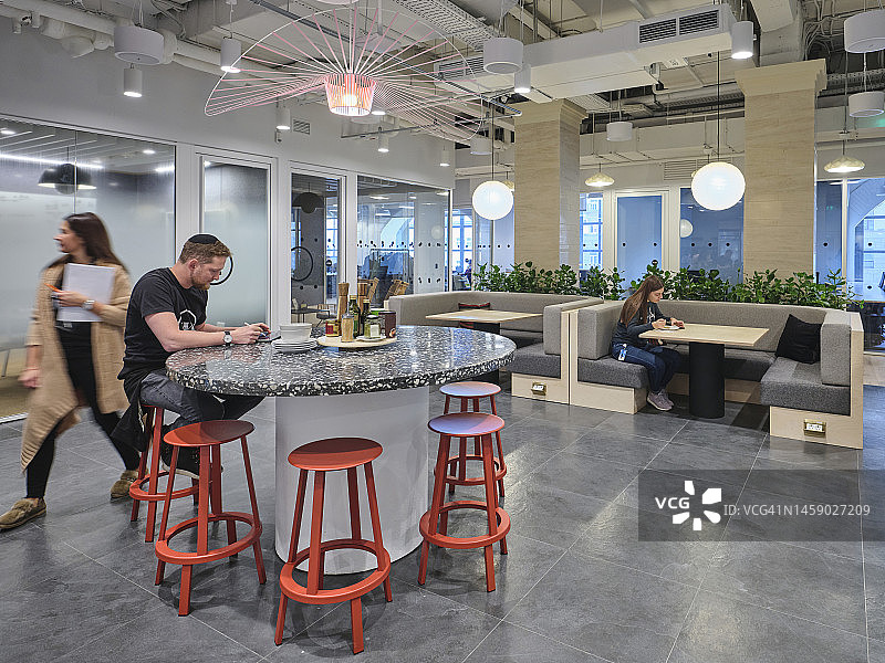现代共享办公空间图片素材