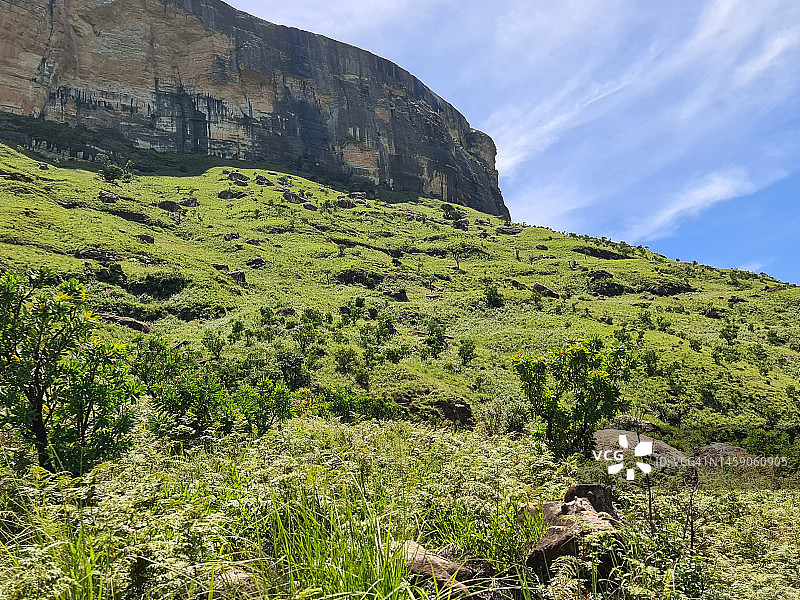 德拉肯斯堡山脉190图片素材